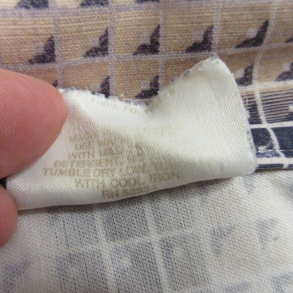 Vintage 70s Leader of California Disco Shirt size L Retro Rave Party Made in USA - Picture 6 of 10